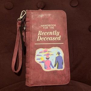 NWT Beetlejuice Handbook Wristlet/Wallet